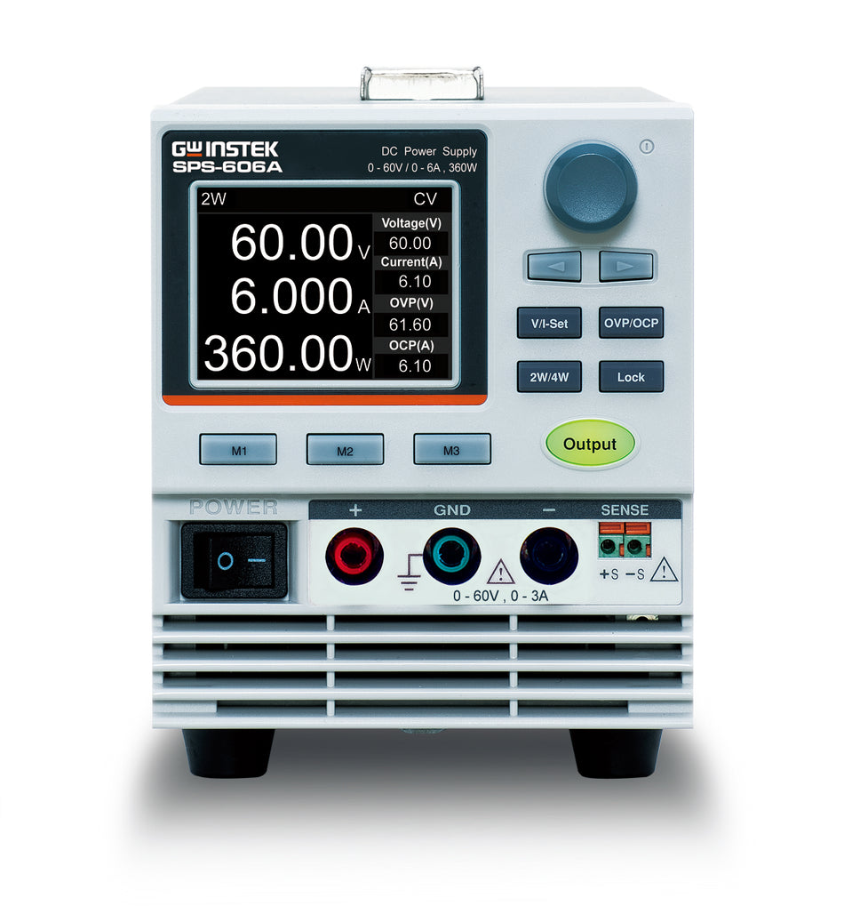 GW Instek SPS-606A Schaltnetzteil mit einem Kanal (60 V / 6 A)