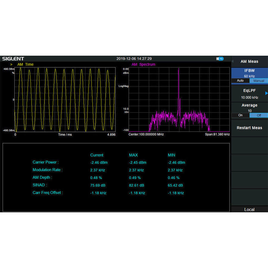 Siglent SSA3000XR-AMA