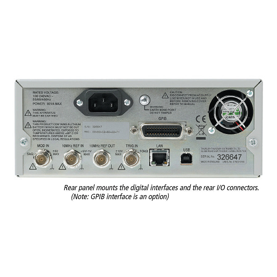 Aim-TTi TG2512A Funktions-/Arbiträr-/Pulsgenerator, hohe Leistung, 2 Kanäle, 25 MHz, Serie TG251xA