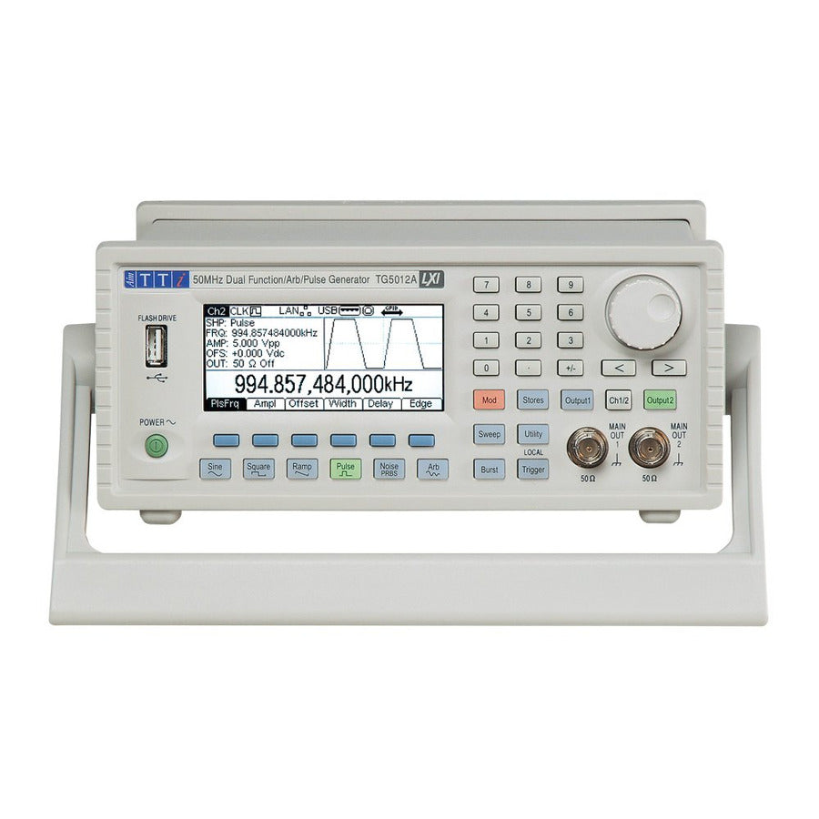 Aim-TTi TG5012A Funktions-/Arbiträr-/Pulsgenerator, Hochleistung, 2 Kanäle, 50 MHz, TG501xA-Serie