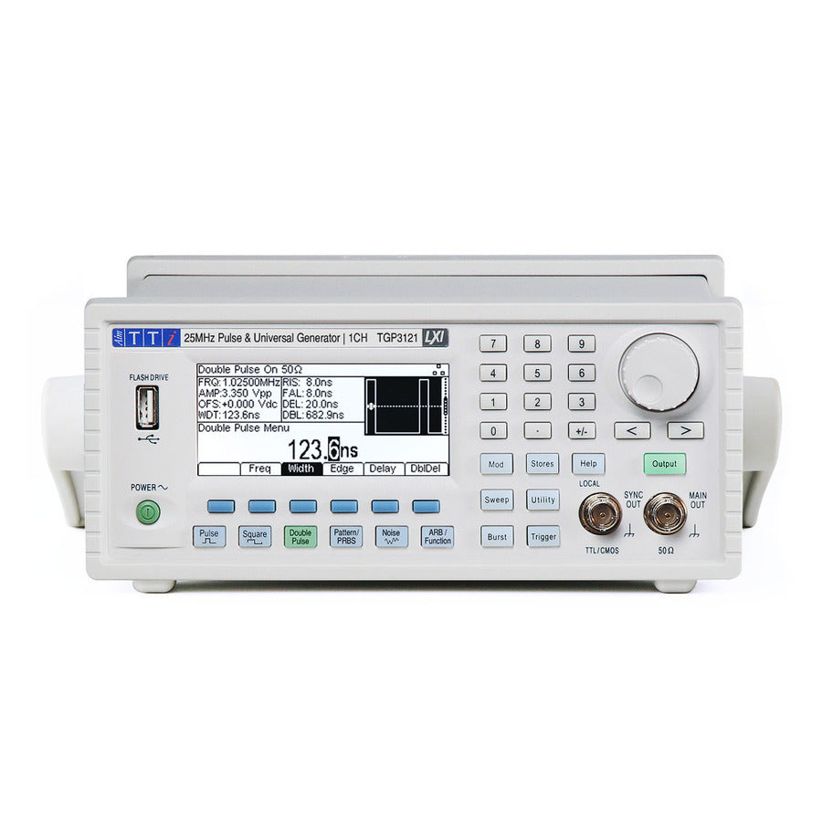 Aim-TTi TGP3121 Puls- und Universalgenerator, einkanalig, 25MHz, 800MS/s, TGP3100 Serie