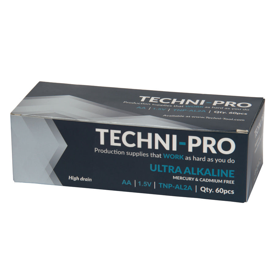 Techni-Pro TNP-AL2A-CS AA Batterie, 1,5V, Alkali, AA, 60 Batterien/Karton