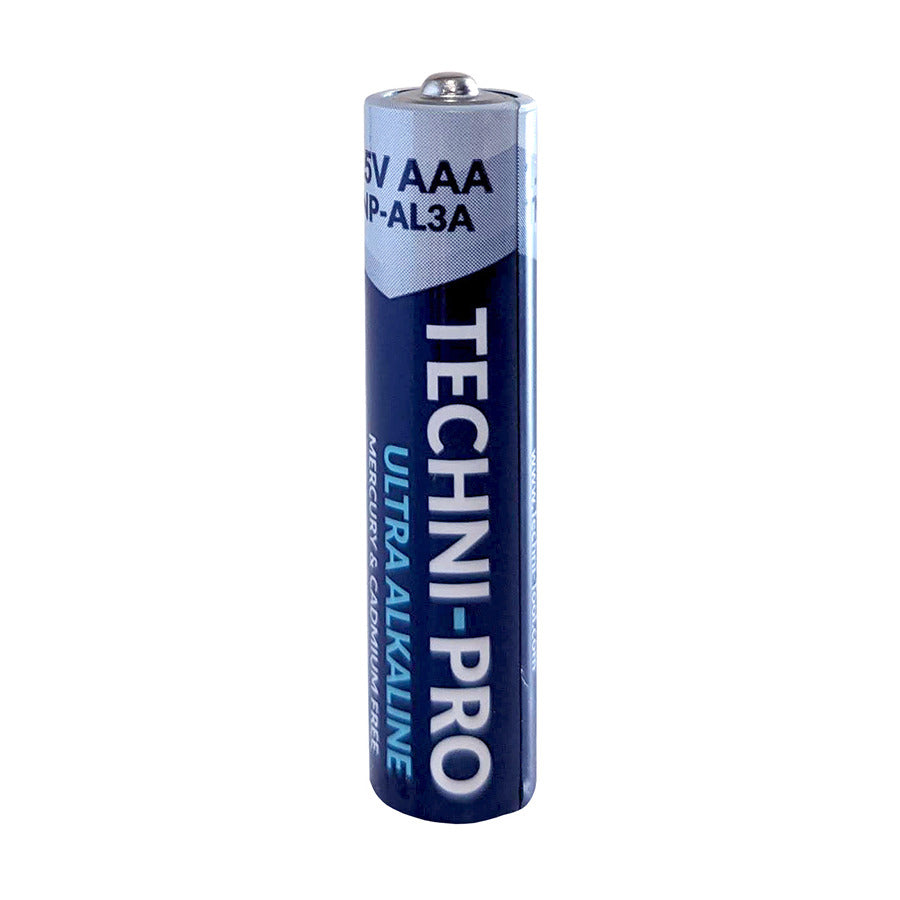 Techni-Pro LR03 AAA Batterie, 1,5V Ultra Alkaline Serie, Nicht wiederaufladbar, 4er-Pack
