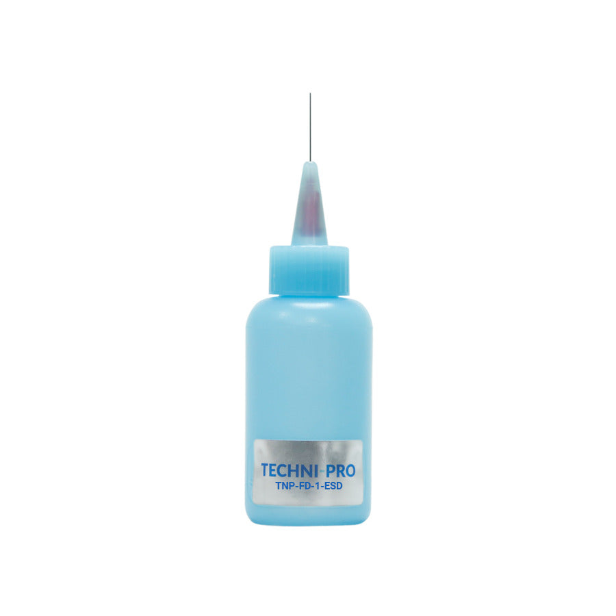 Techni-Pro TNP-FD-1-ESD Flussmittelflasche, ESD-sicher, 26-Gauge-Nadel, 2oz