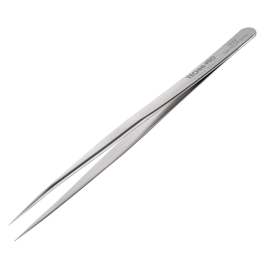 Techni-Pro TNP-TWZ-HP-SS-SA Hochpräzisionspinzette, Stil SS, säurefest/antimagnetisch, sehr spitz, 5,5"