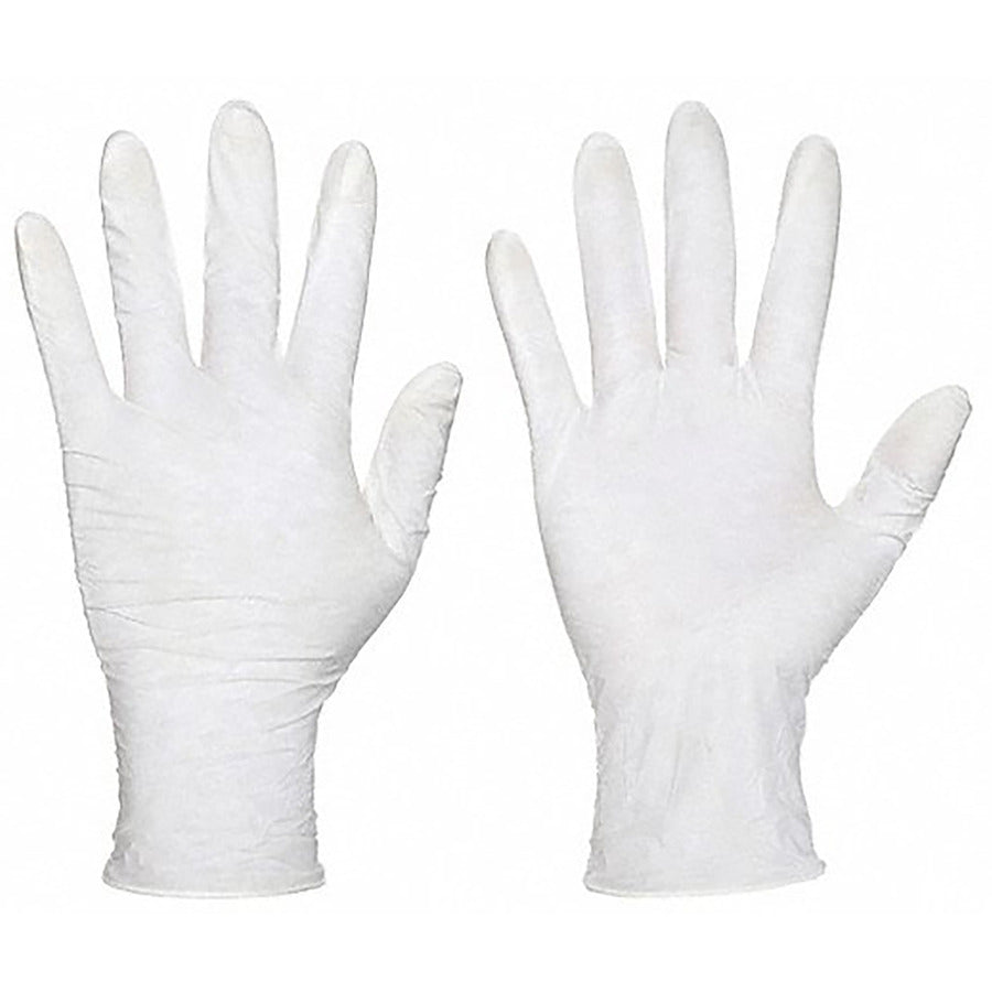 Techni-Pro ISO5NitGl-XL Weiße Handschuhe, 9" Nitril, 5Mil Reinraum ISO 5 / Klasse 100, X-Large 100/Beutel