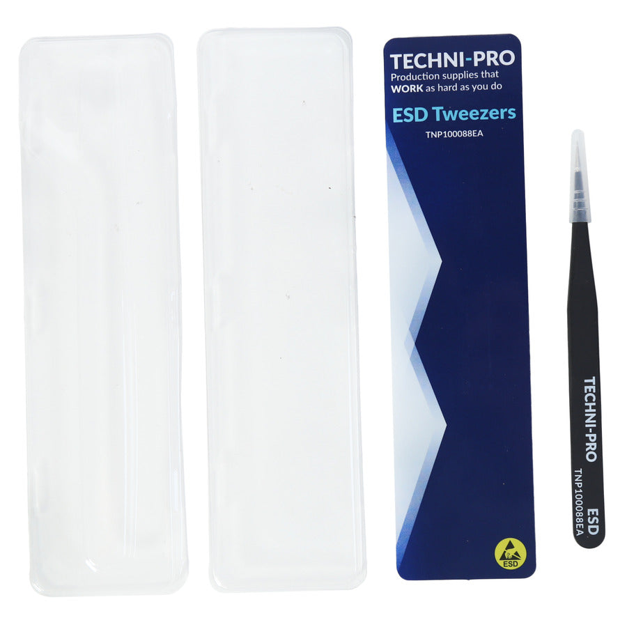 Techni-Pro ESDTWZ202 ESD Economy Pinzette, 202, mit antistatischer Beschichtung