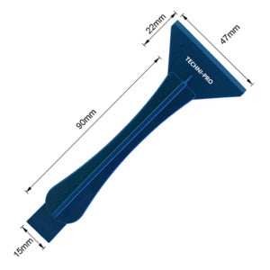 Techni-Pro PlScrpr Spudger, 128 Schaber, Kunststoff, Blau