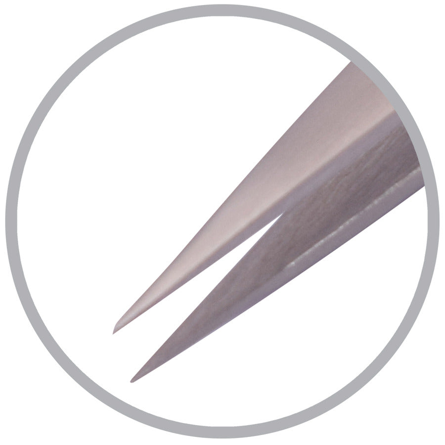 Techni-Pro TST-0C-SA Pinzette, Economy, sehr feine Spitze, 3,5" Gesamtlänge