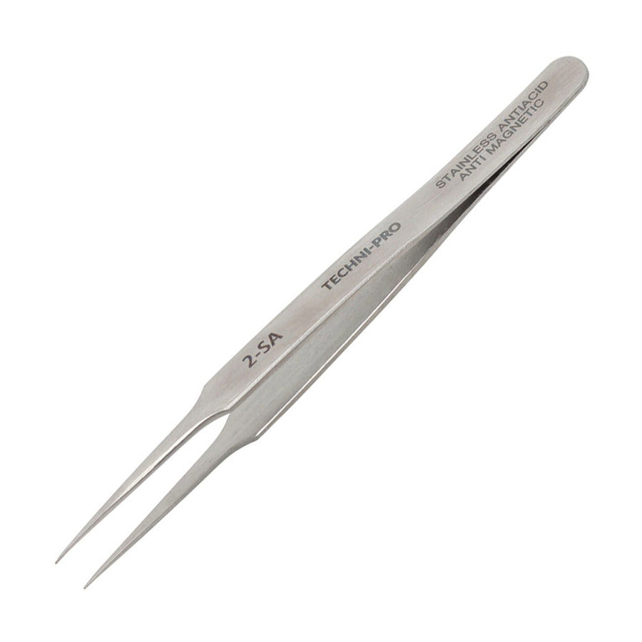 Techni-Pro TST-2-SA Pinzette, Economy, Gerade, Ultrafein, 120,65 mm Gesamtlänge