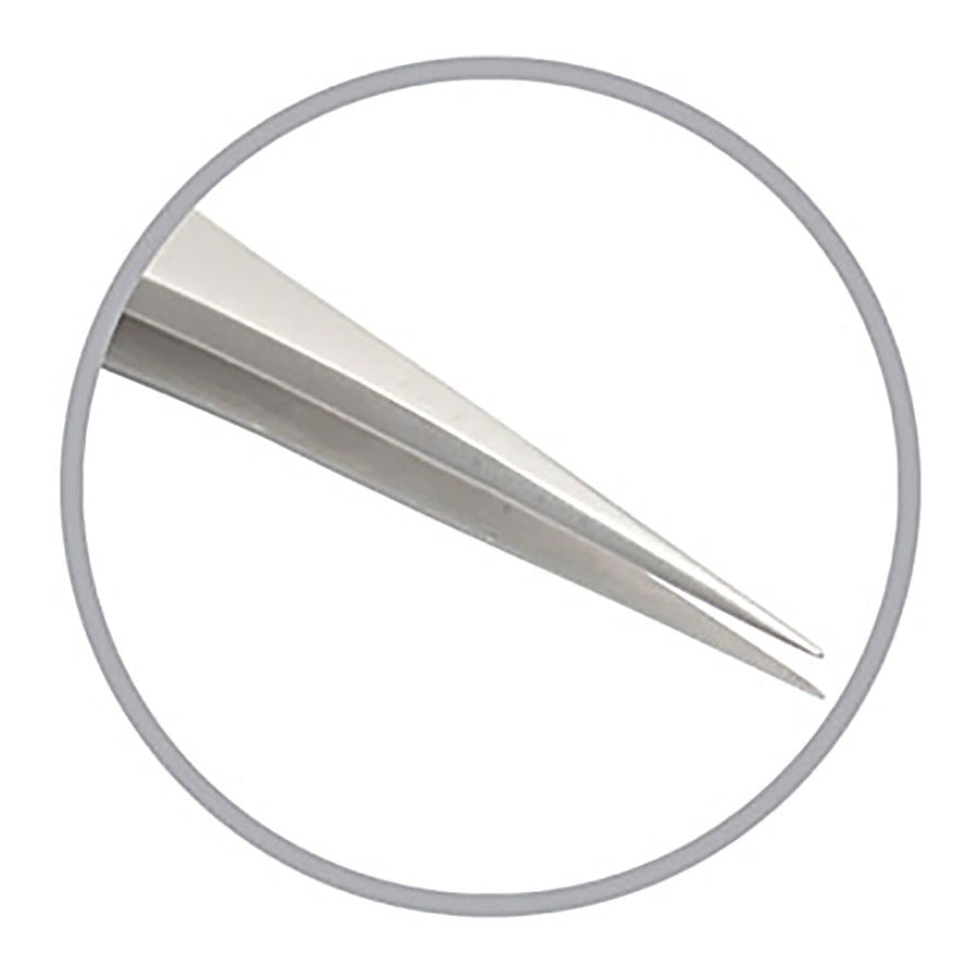 Techni-Pro TST-4-SA Pinzette, Economy, Ultrafein, Konisch, Feine Spitze, 4.25" Gesamtlänge