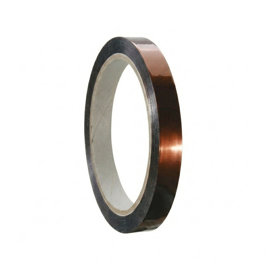 Techni-Pro TST-LSK-0187 Kaptonband, geringe statische Aufladung, 3/16"x36 Yds, 3" Kern, 2.5mil, Silikonkleber