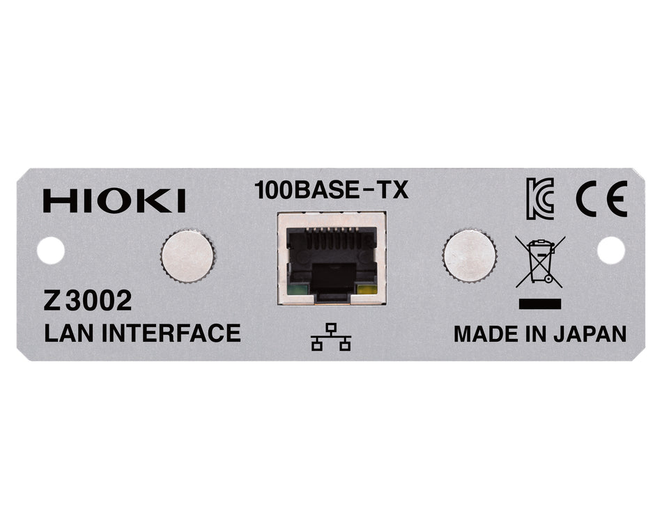 Hioki Z3002 LAN INTERFACE