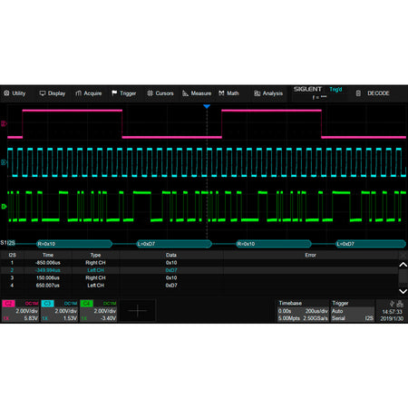 Siglent SDS-5000X-I2S
