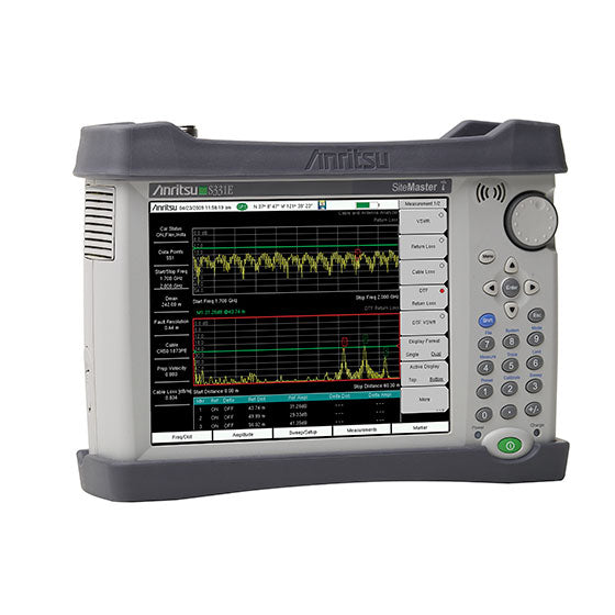 Anritsu network analyzer on a white background