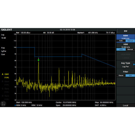 Siglent SVA1000X-EMI